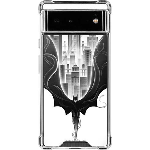 DC Comics Batman City Scape Cover Art Google Pixel 6 Clear Case
